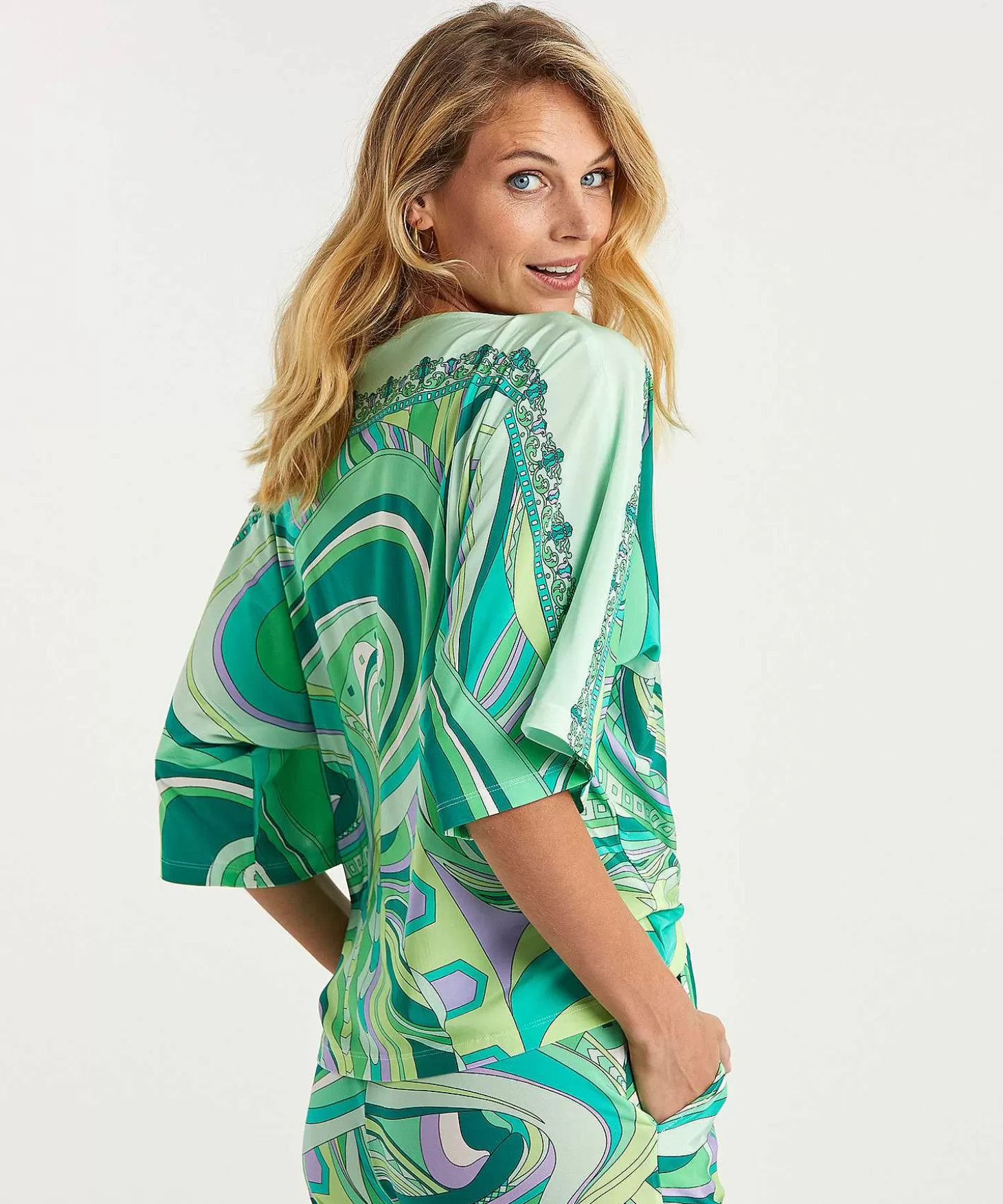 Ana Alcazar Slinky Top Multicolor Discount