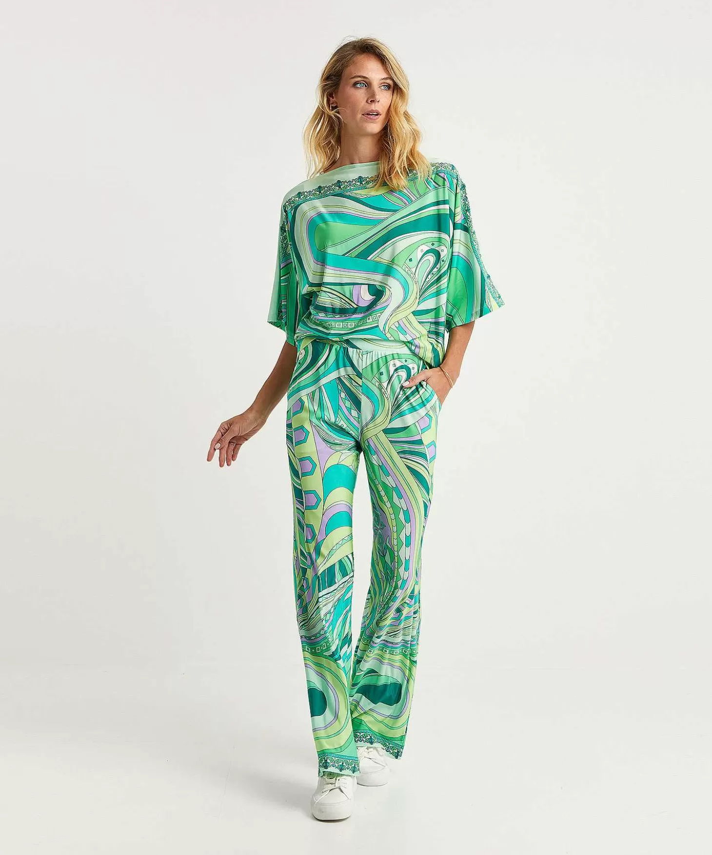 Ana Alcazar Slinky Top Multicolor Discount