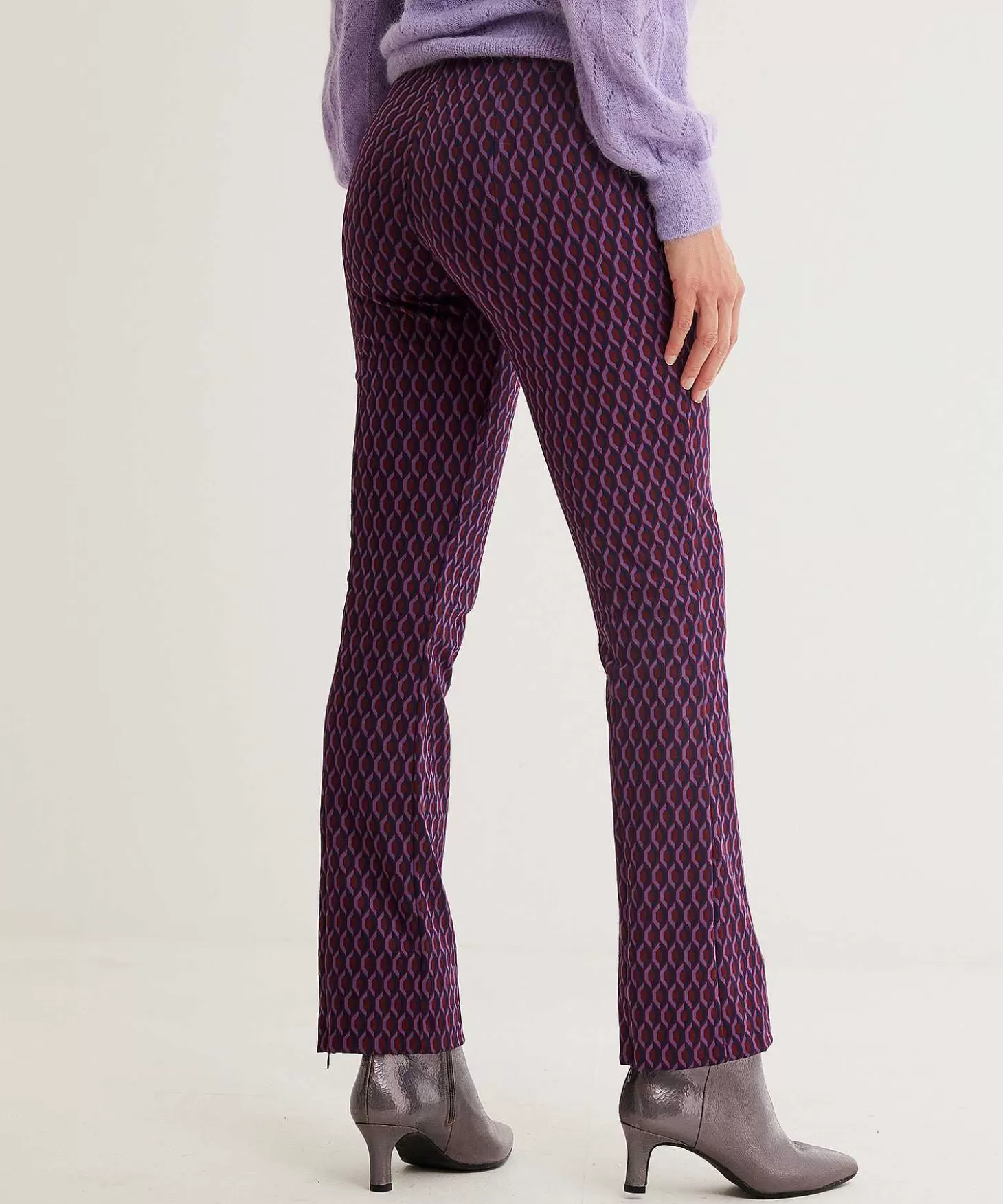 brax_bootcut_broek_retroprint_malou_3.webp Brax Bootcut Broek Retroprint Malou Fashion