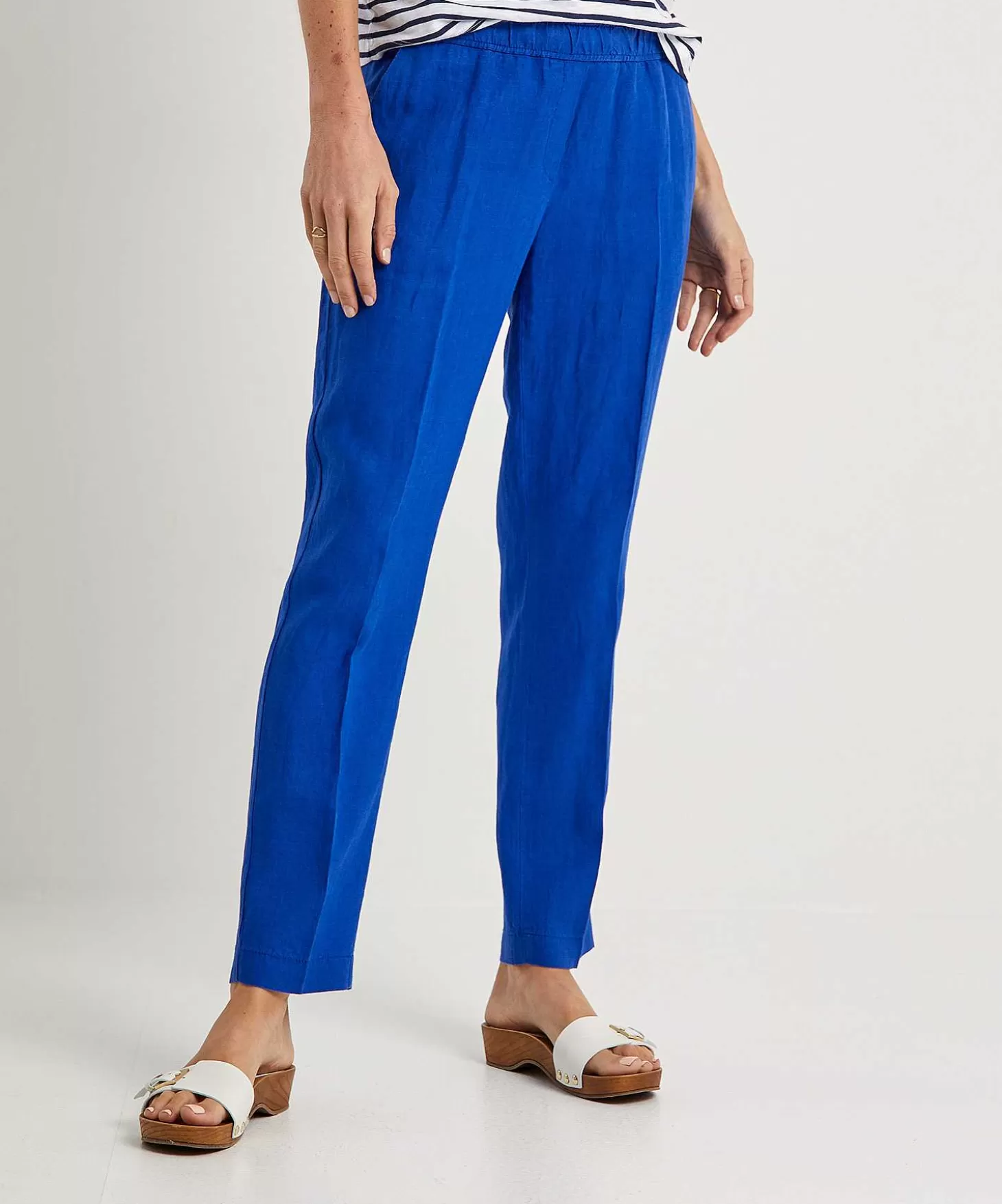 brax_cropped_linnen_chino_maron_1.webp Brax Cropped Linnen Chino Maron Discount