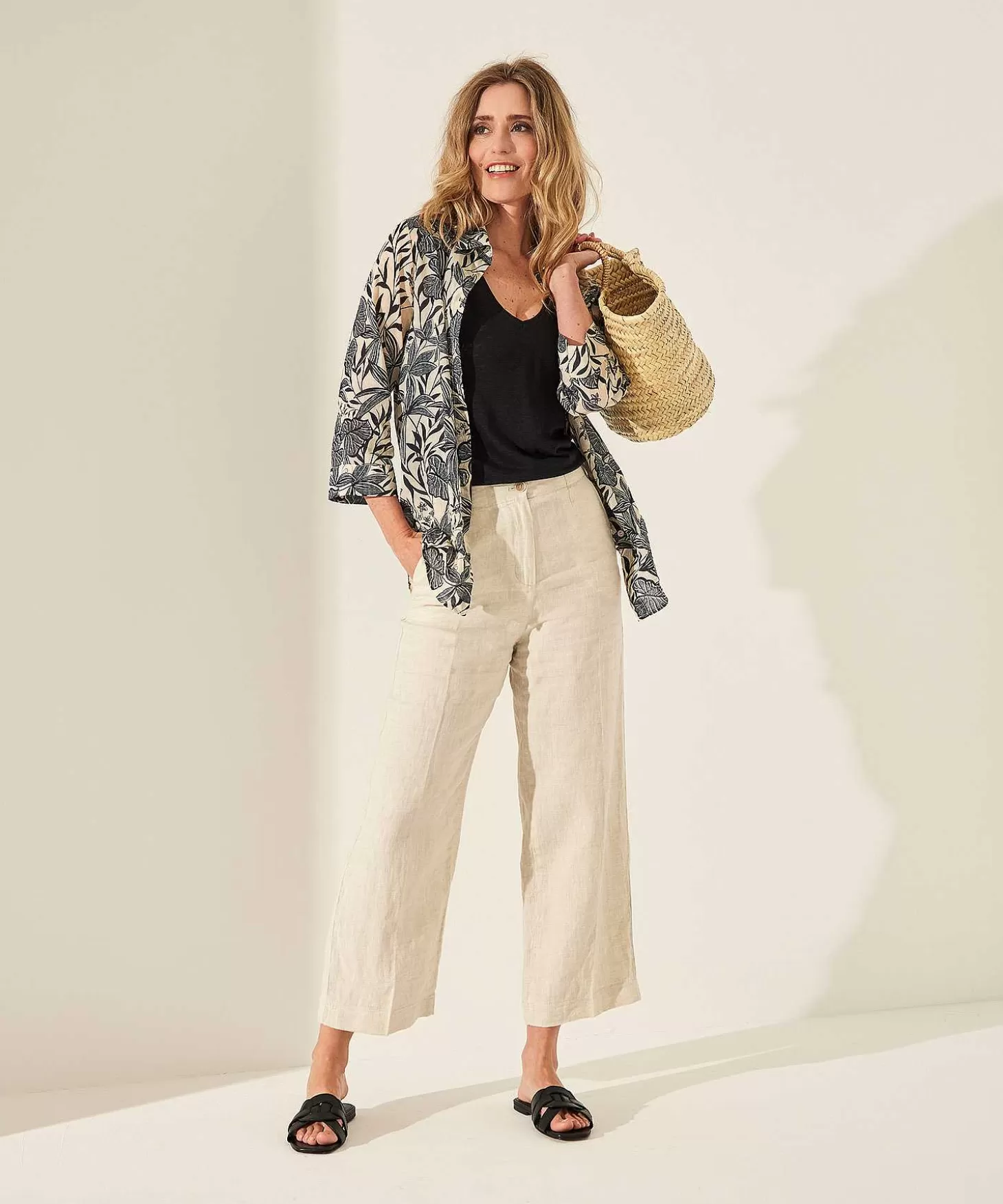 cotton_voile_blouse_bladprint_4.webp * Cotton Voile Blouse Bladprint Store