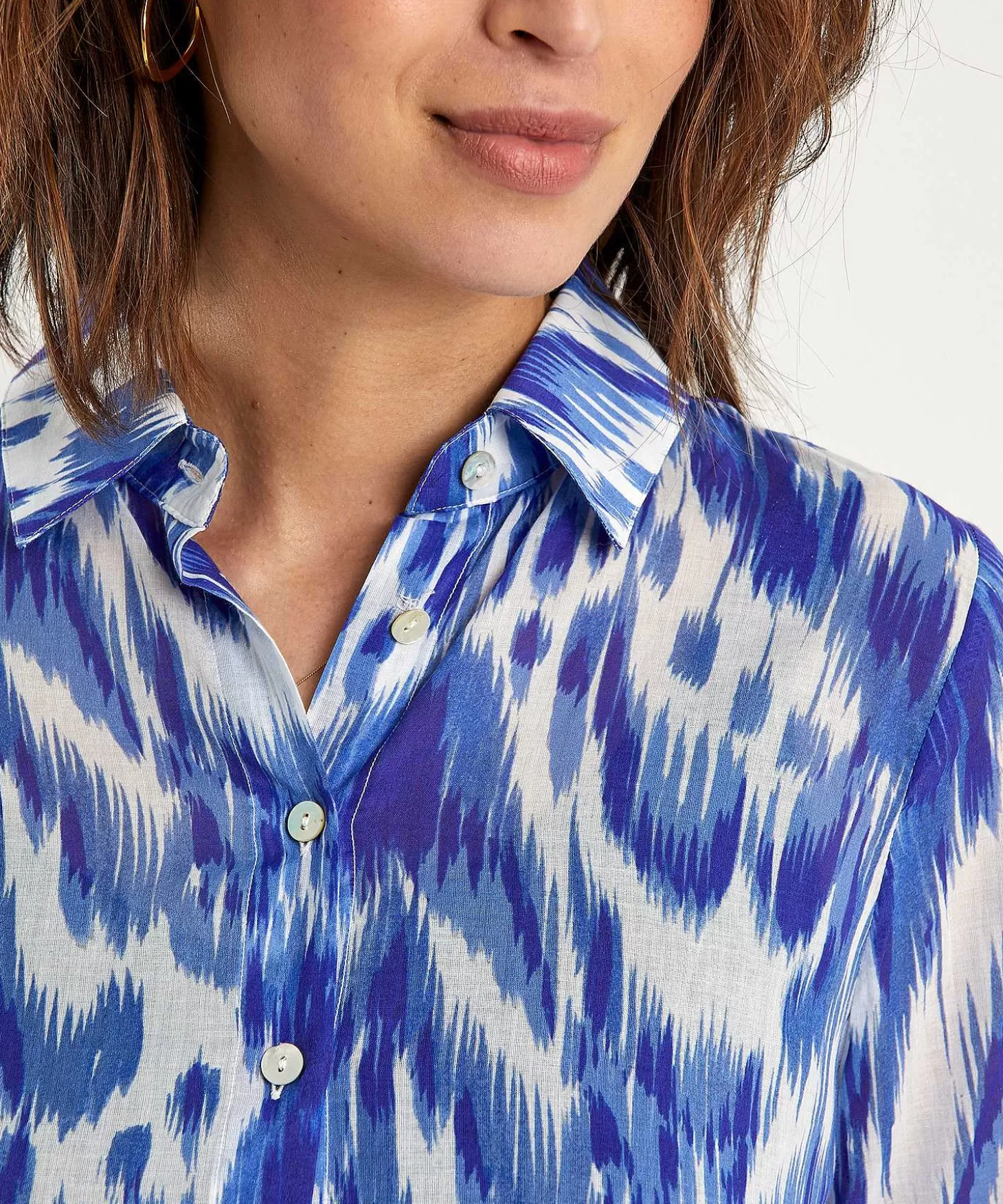 cotton_voile_blousejurk_ikat_2.webp * Cotton Voile Blousejurk Ikat Store