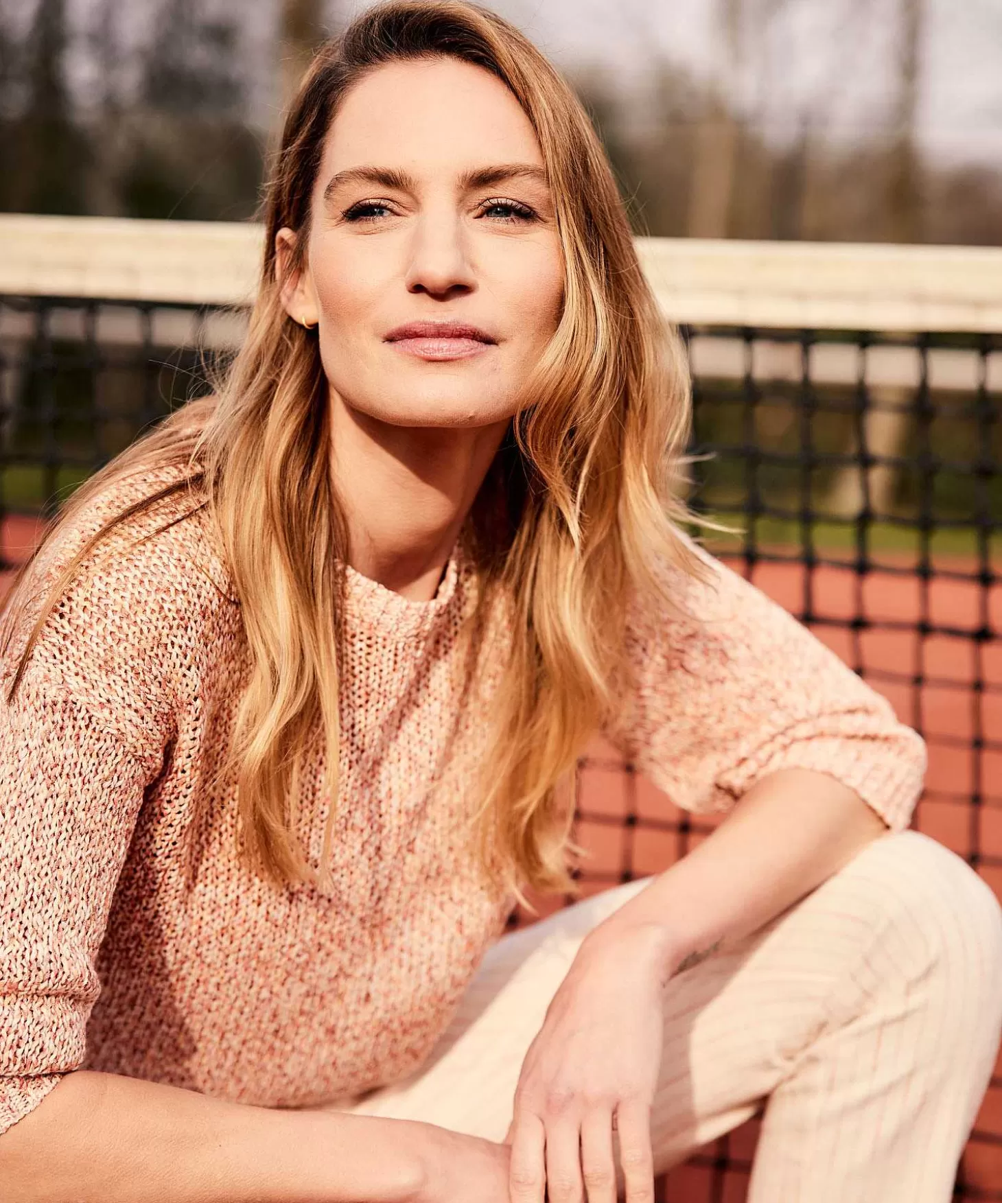 giulia_e_tu_gemeleerd_truitje_lintgaren_1.webp GIULIA E TU Gemeleerd Truitje Lintgaren Fashion