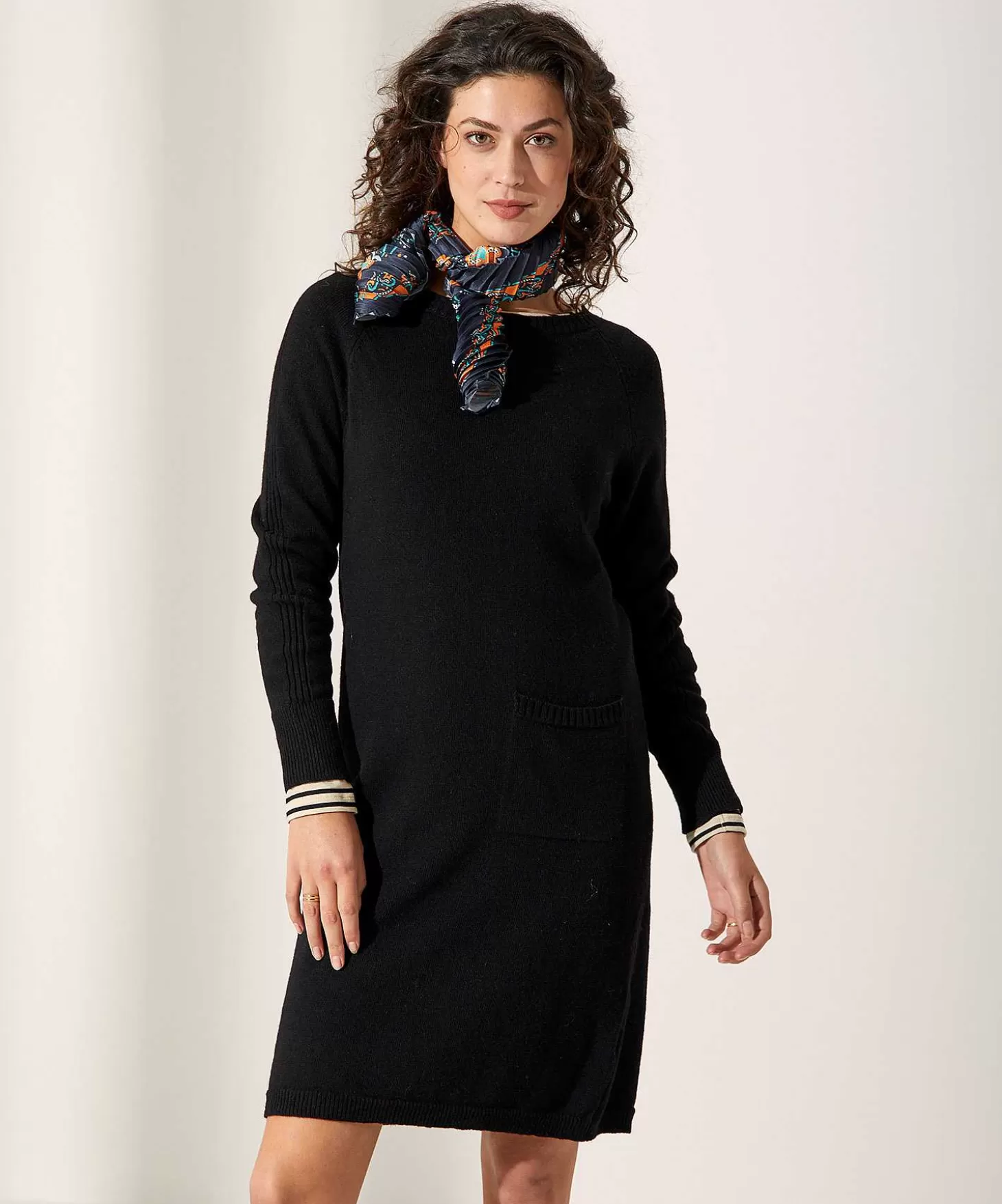 giulia_e_tu_knit_jurk_met_zakje_1.webp GIULIA E TU Knit Jurk Met Zakje Hot