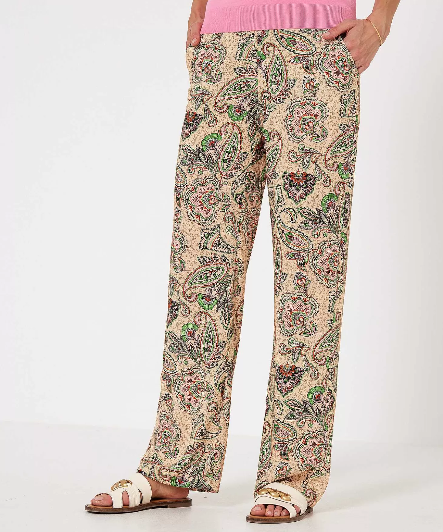 giulia_e_tu_palazzo_broek_paisley_bloem_1.webp GIULIA E TU Palazzo Broek Paisley Bloem Discount
