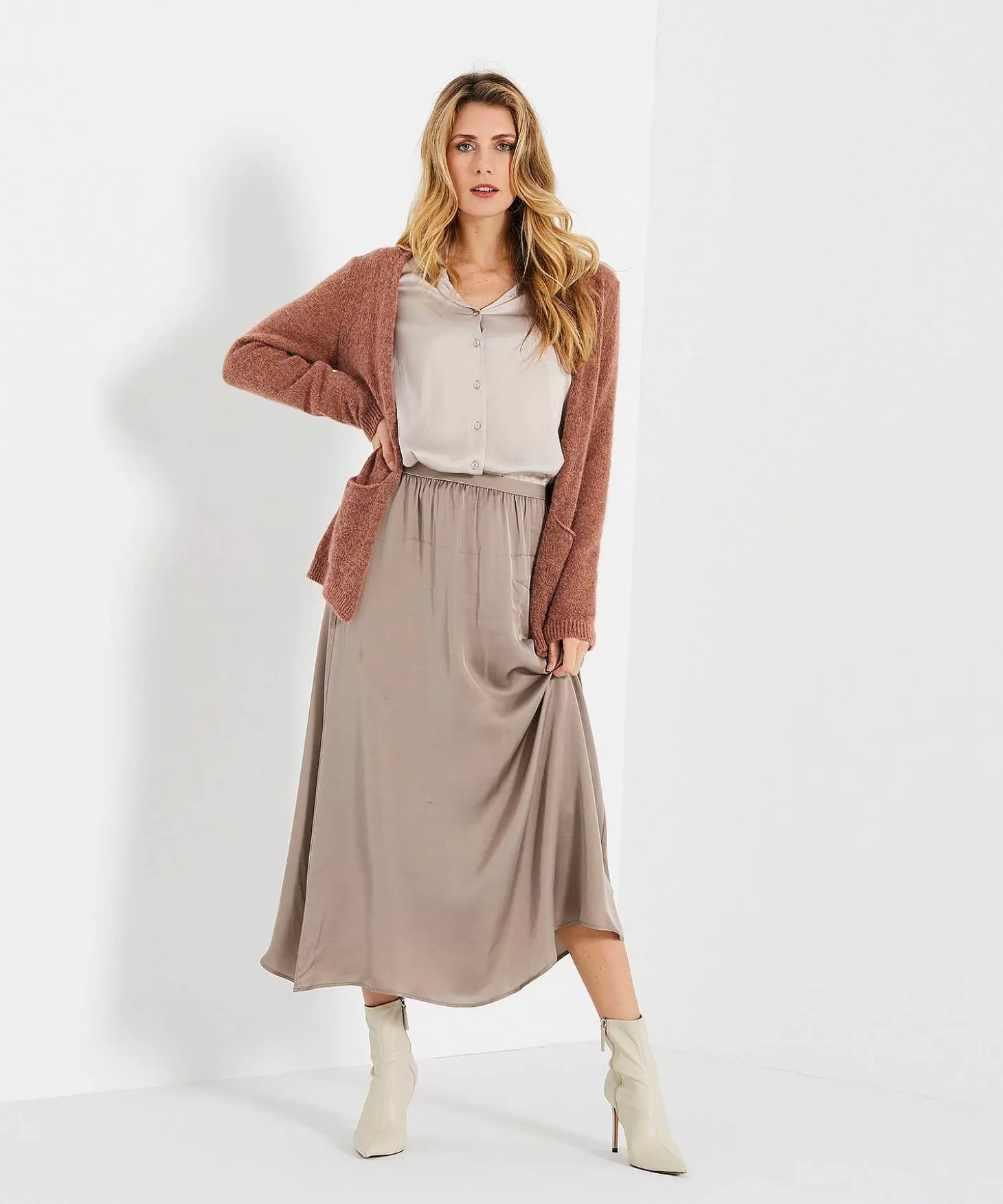 GIULIA E TU Silky Blouse Best