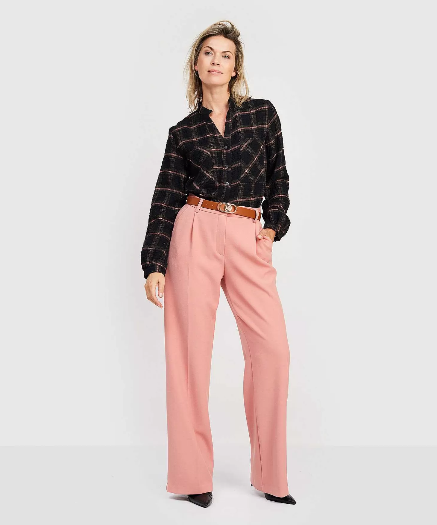 jane_lushka_blouse_geruit_rama_4.webp Jane Lushka Blouse Geruit Rama Outlet