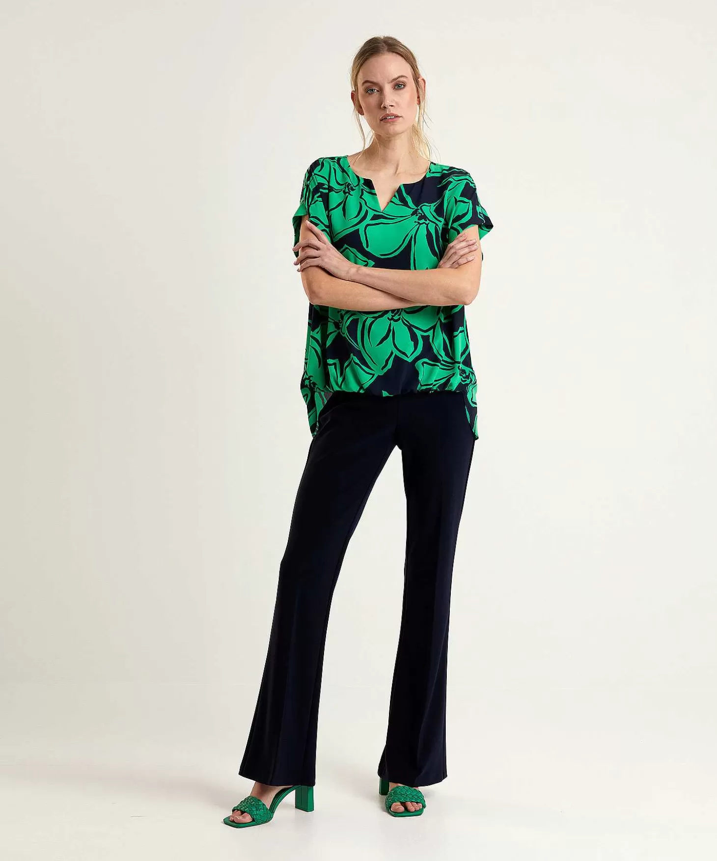 joseph_ribkoff_flared_broek_4.webp Joseph Ribkoff Flared Broek New