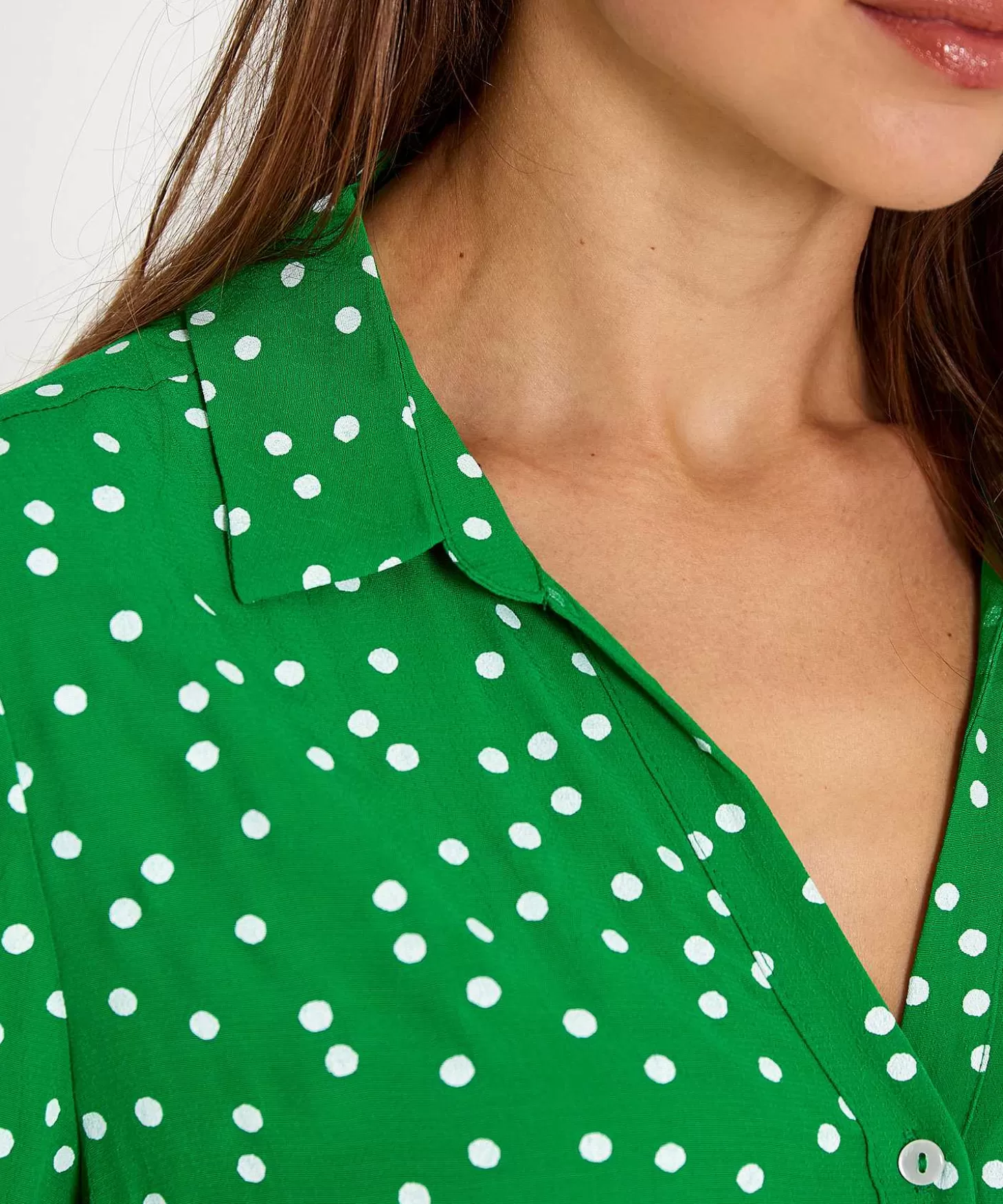 kyra_doorknoopjurk_stippenprint_raquel_2.webp KYRA Doorknoopjurk Stippenprint Raquel New