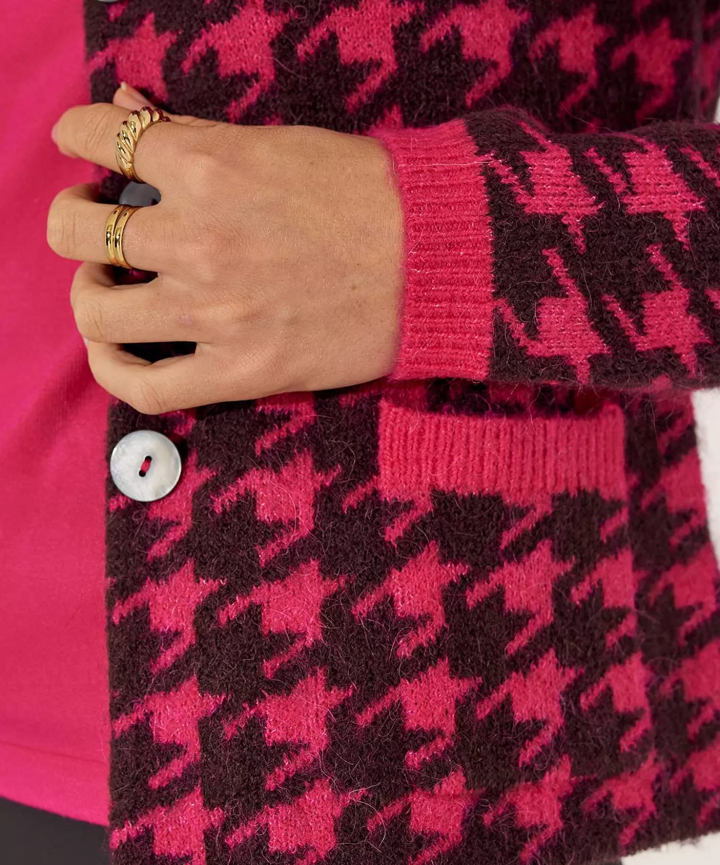 kyra_pieddepoule_blazervest_kitty_2.webp KYRA Pied-De-Poule Blazervest Kitty Sale