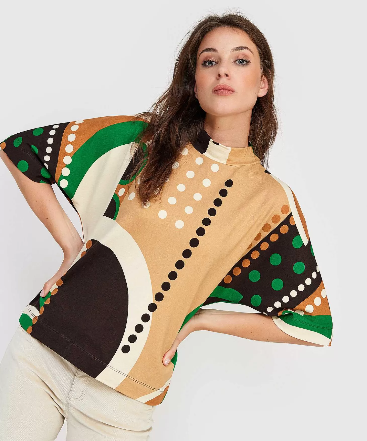 kyra_top_col_grafische_print_marielle_1.webp KYRA Top Col Grafische Print Marielle Store