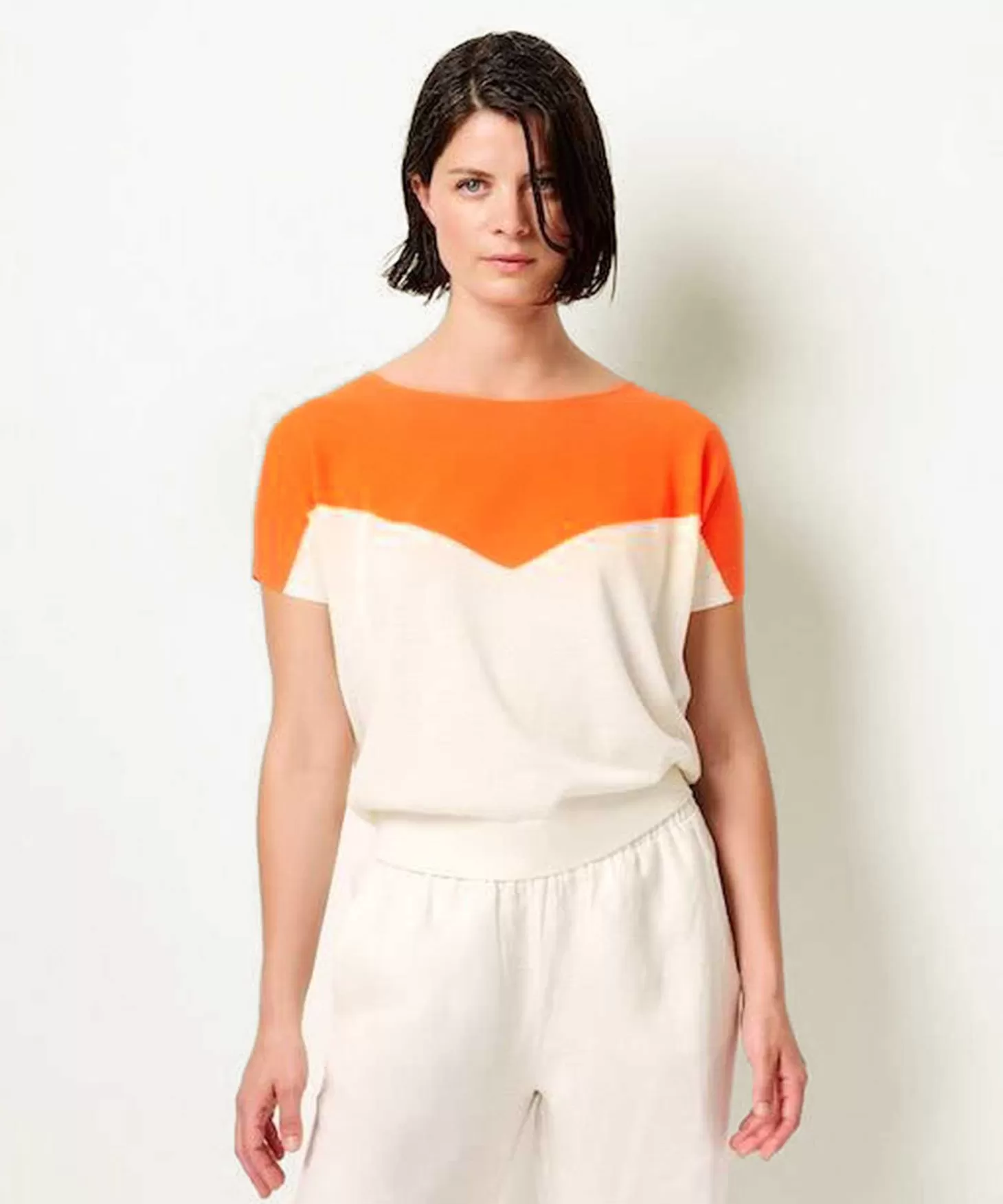 KYRA Truitje V-Vorm Colorblock Alika Best Sale