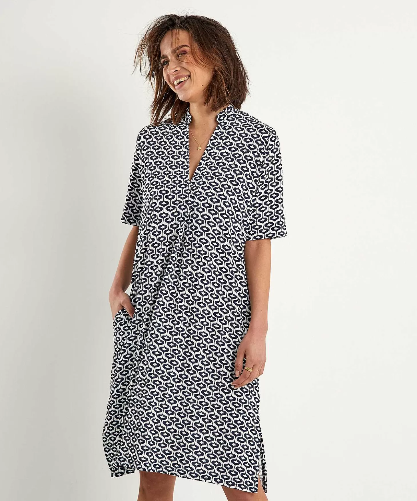 lasalle_slinky_jurk_met_print_1.webp LaSalle Slinky Jurk Met Print Store