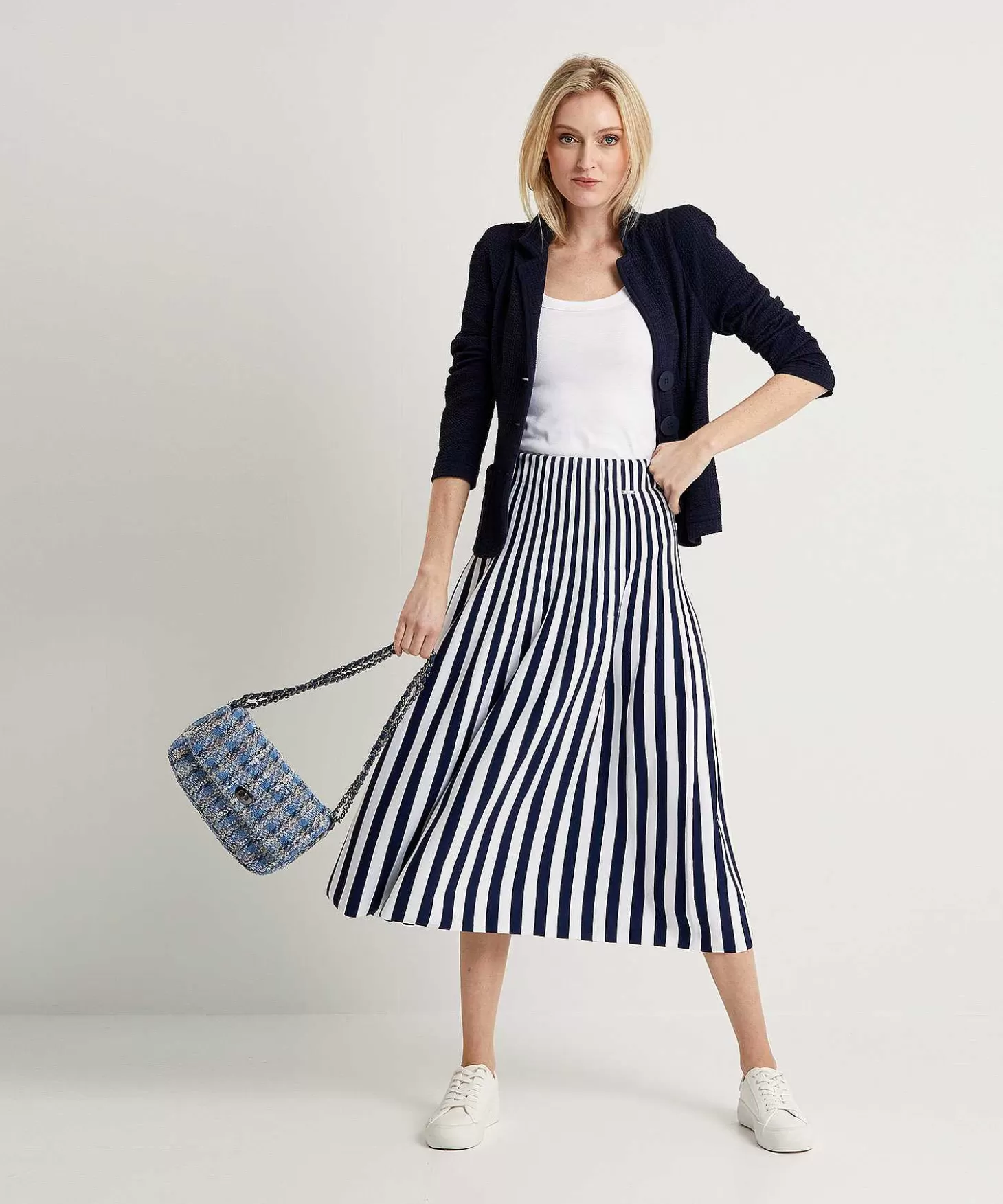 liu_jo_gestreepte_knit_rok_4.webp LIU JO Gestreepte Knit Rok Store