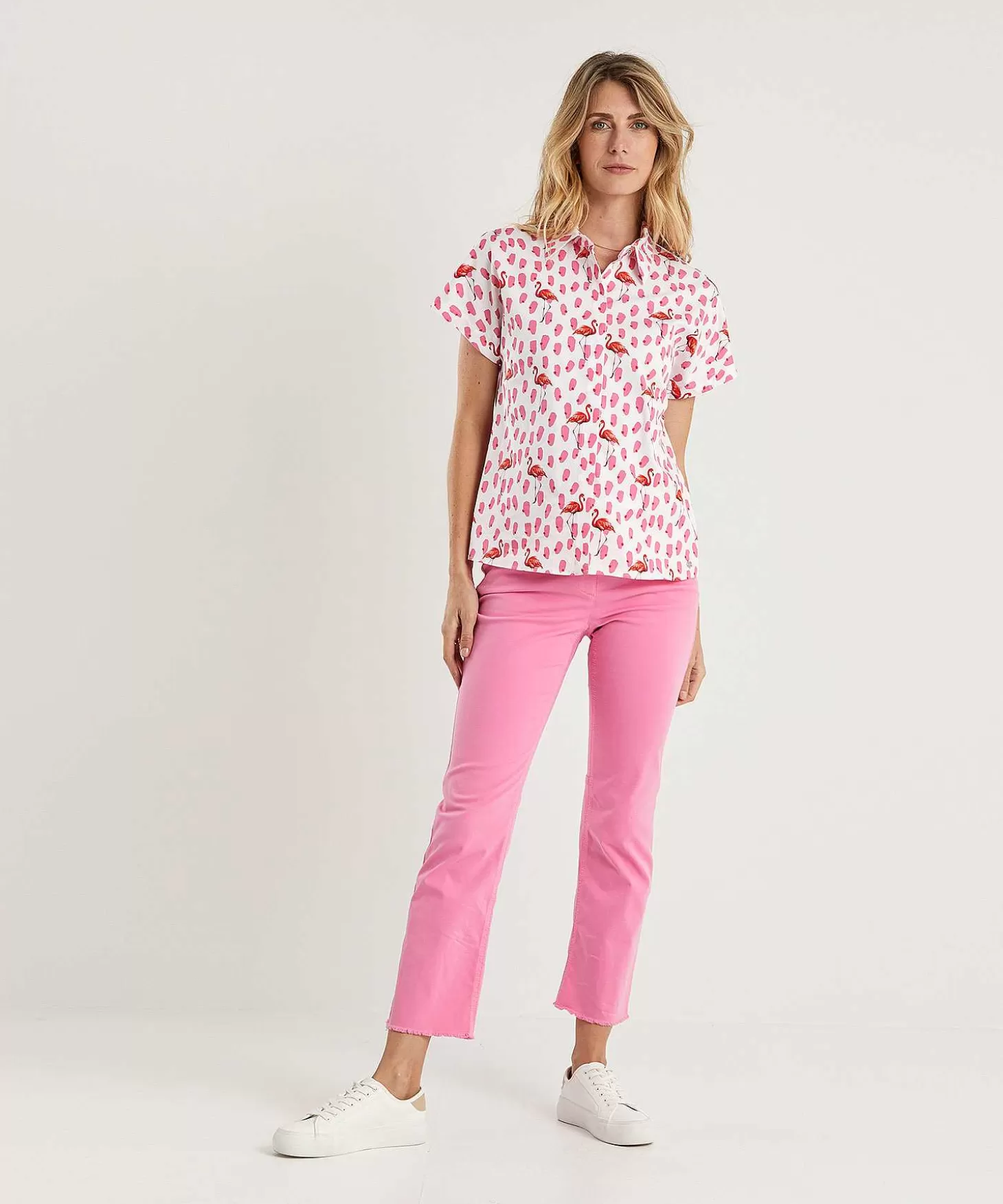 luisa_cerano_kick_flare_broek_soft_cotton_4-1.webp Luisa Cerano Kick Flare Broek Soft Cotton Online