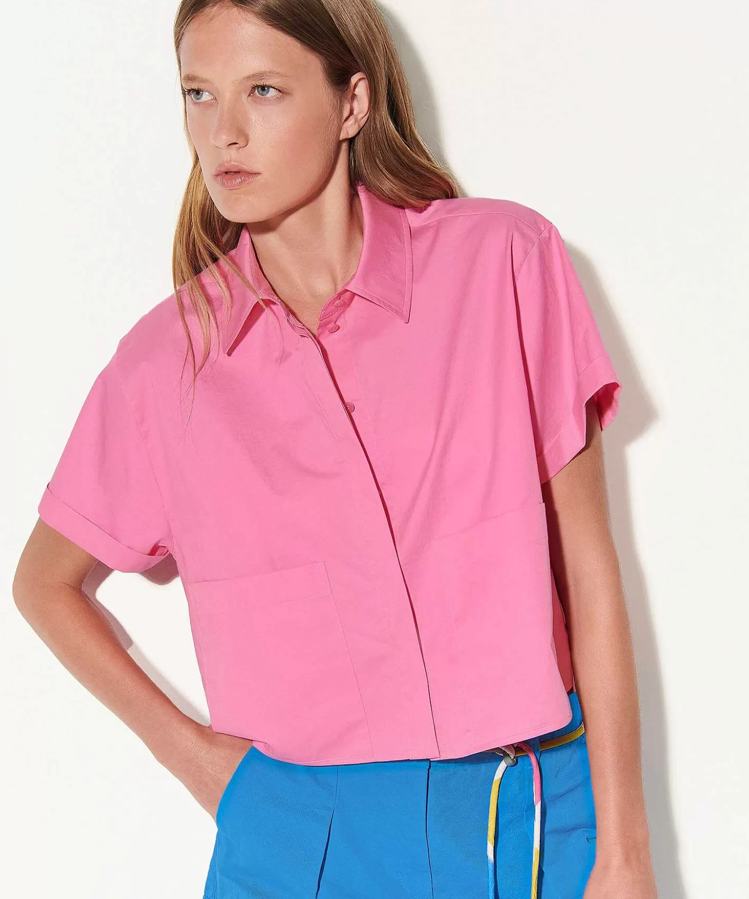 luisa_cerano_korte_poplin_blouse_1.webp Luisa Cerano Korte Poplin Blouse Store