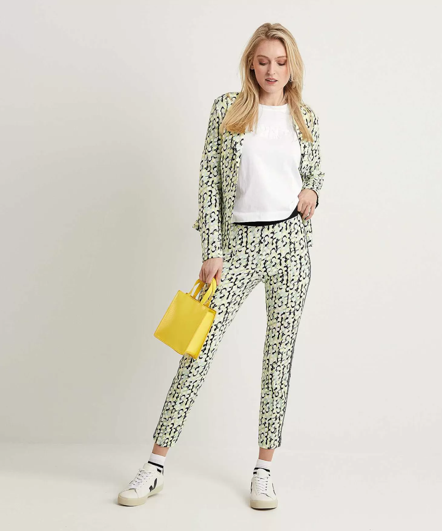 Luisa Cerano Oversized Shirt Badstofprint Best Sale