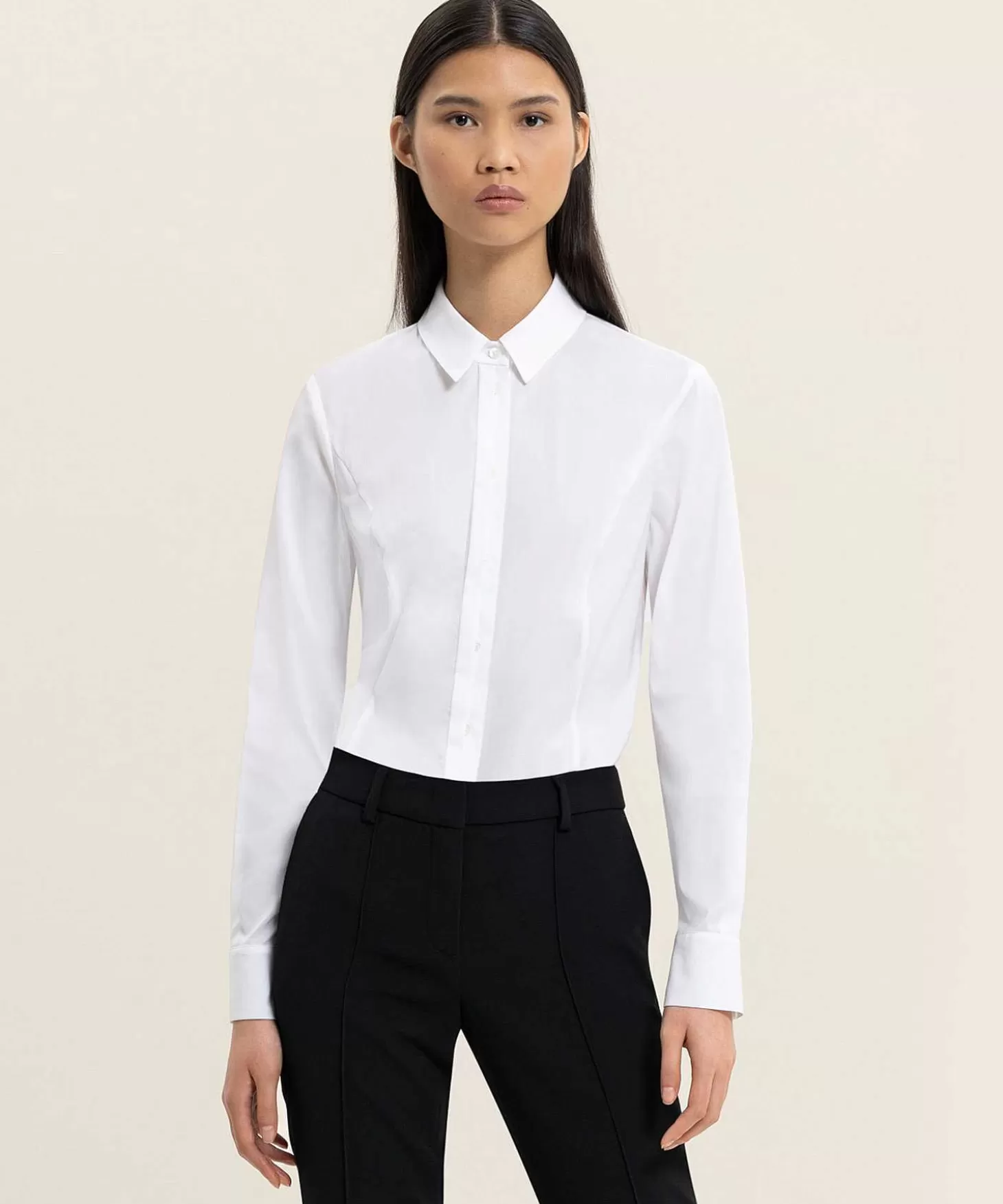 luisa_cerano_poplin_blouse_1.webp Luisa Cerano Poplin Blouse New