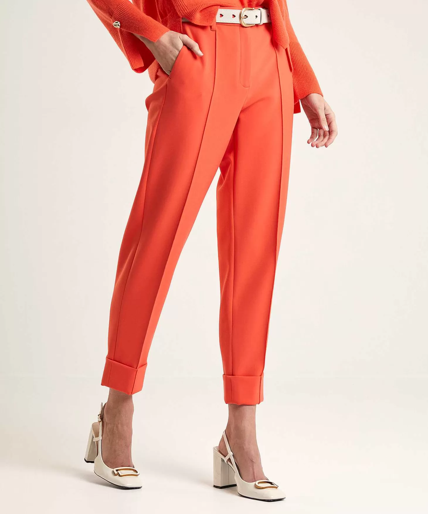 marc_cain_pantalon_met_deelnaad_fordon_1.webp Marc Cain Collections Marc Cain Pantalon Met Deelnaad Fordon Flash Sale