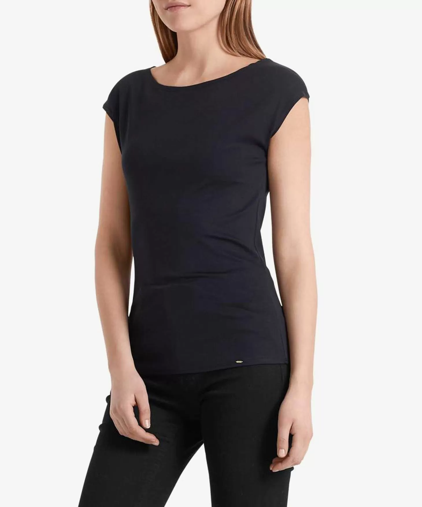 marc_cain_shirt_kapmouwtje_1-3.webp Marc Cain Essentials Marc Cain Shirt Kapmouwtje Outlet