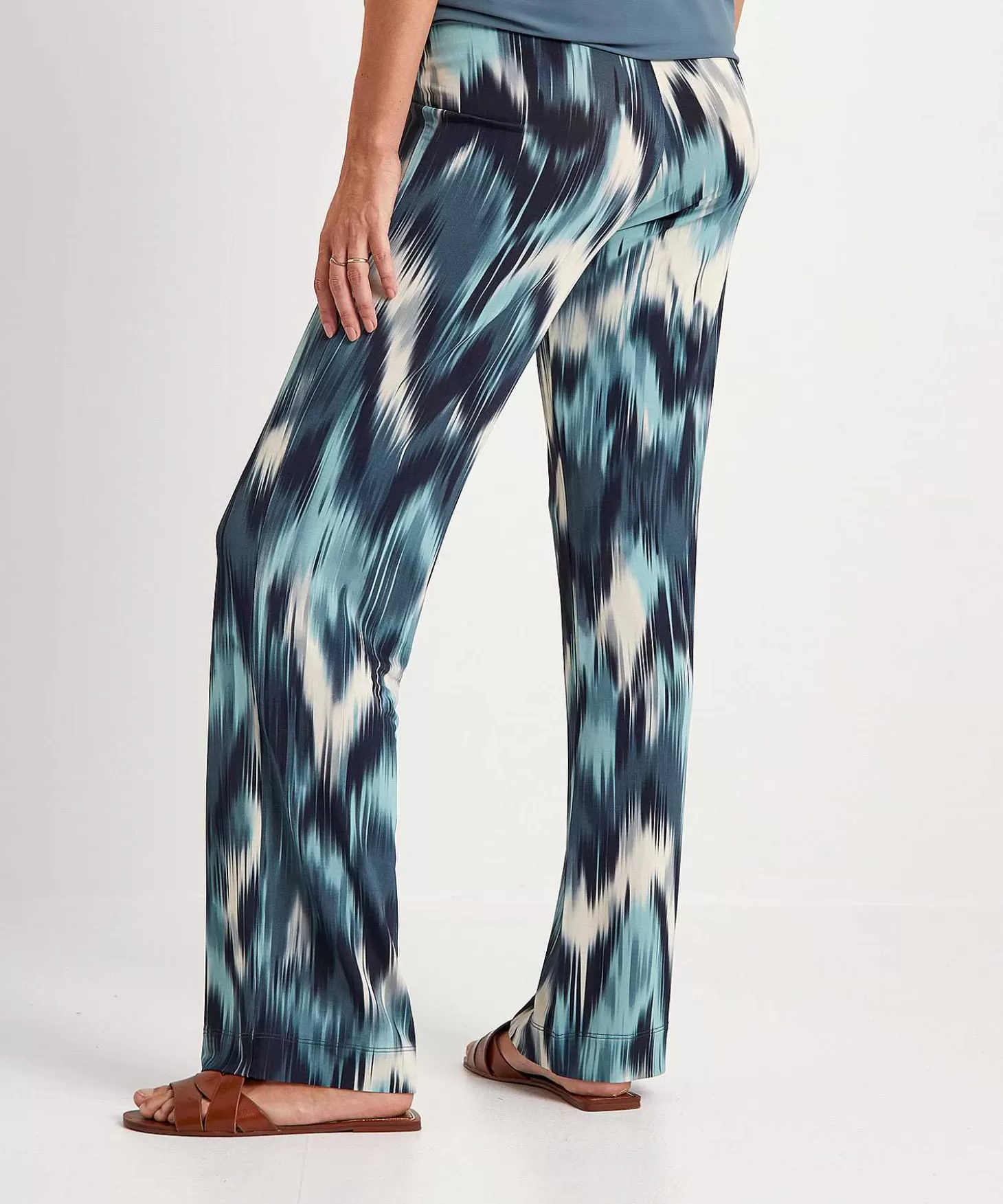 no_mans_land_slinky_palazzo_broek_tiedye_3.webp No Man's Land Slinky Palazzo Broek Tie-Dye Clearance