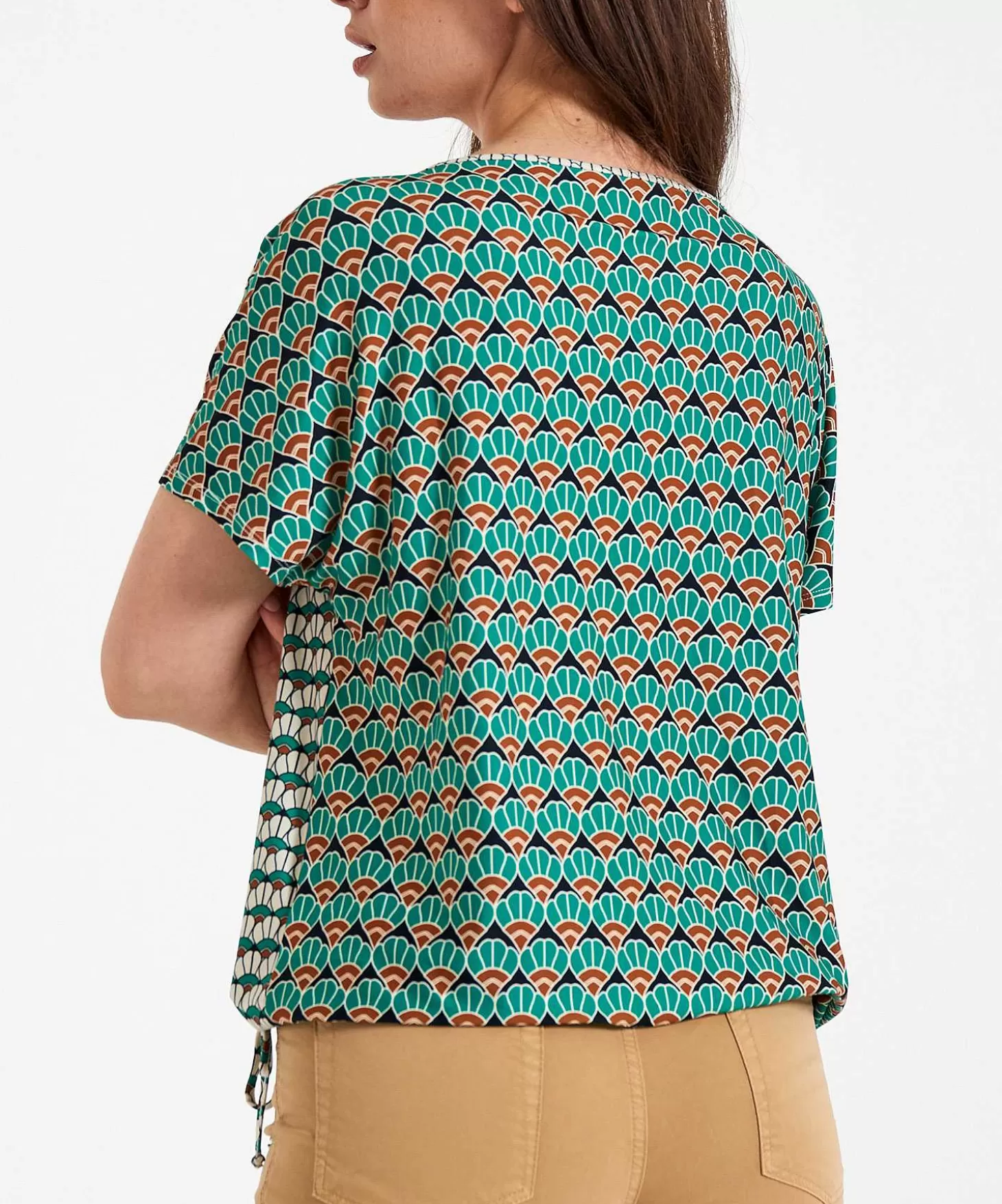 oui_slinky_shirt_retroprint_aansnoerkoordje_3.webp OUI Slinky Shirt Retroprint Aansnoerkoordje Clearance