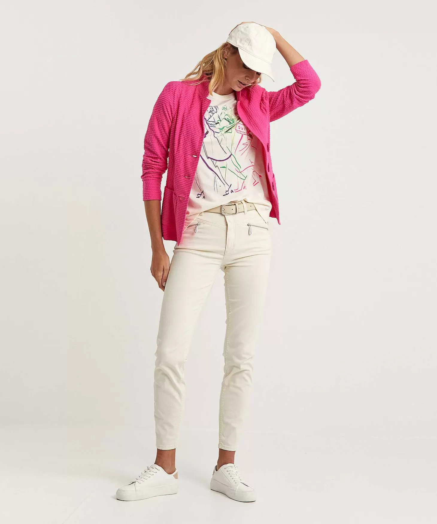 OUI T-Shirt Fashionprint Kraaltjes Multicolor Best Sale