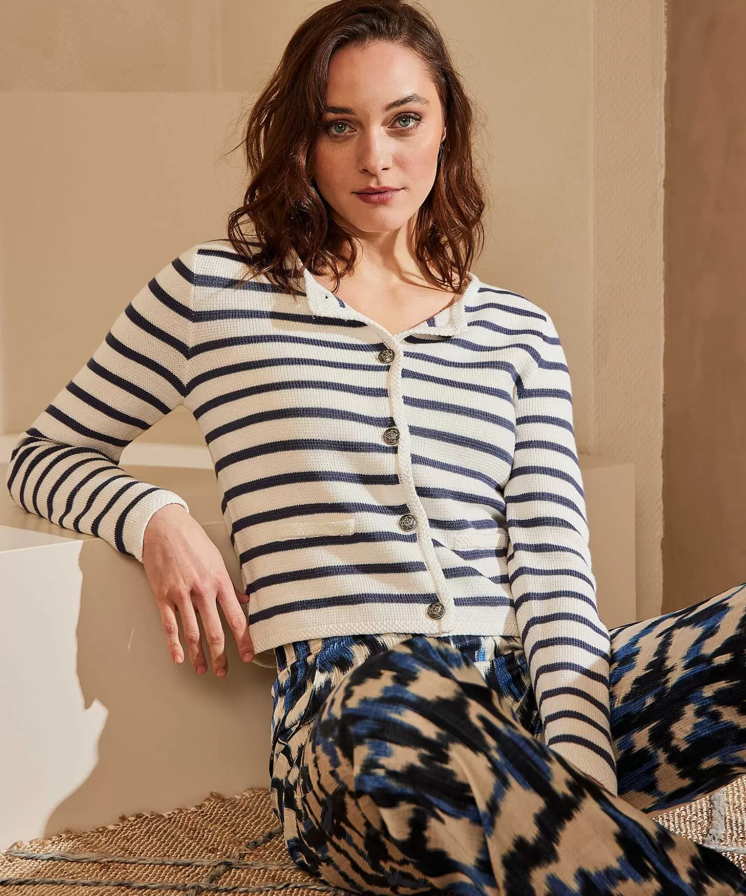 oui_vest_strepen_1.webp OUI Vest Strepen Outlet