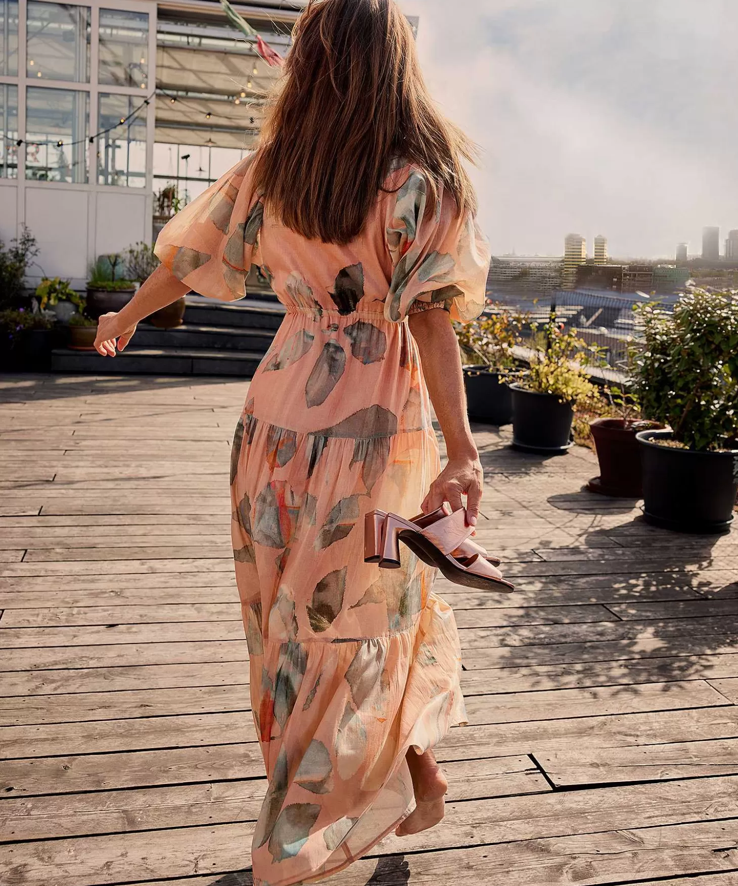 summum_jurk_bladprint_lurex_3.webp Summum Jurk Bladprint Lurex New