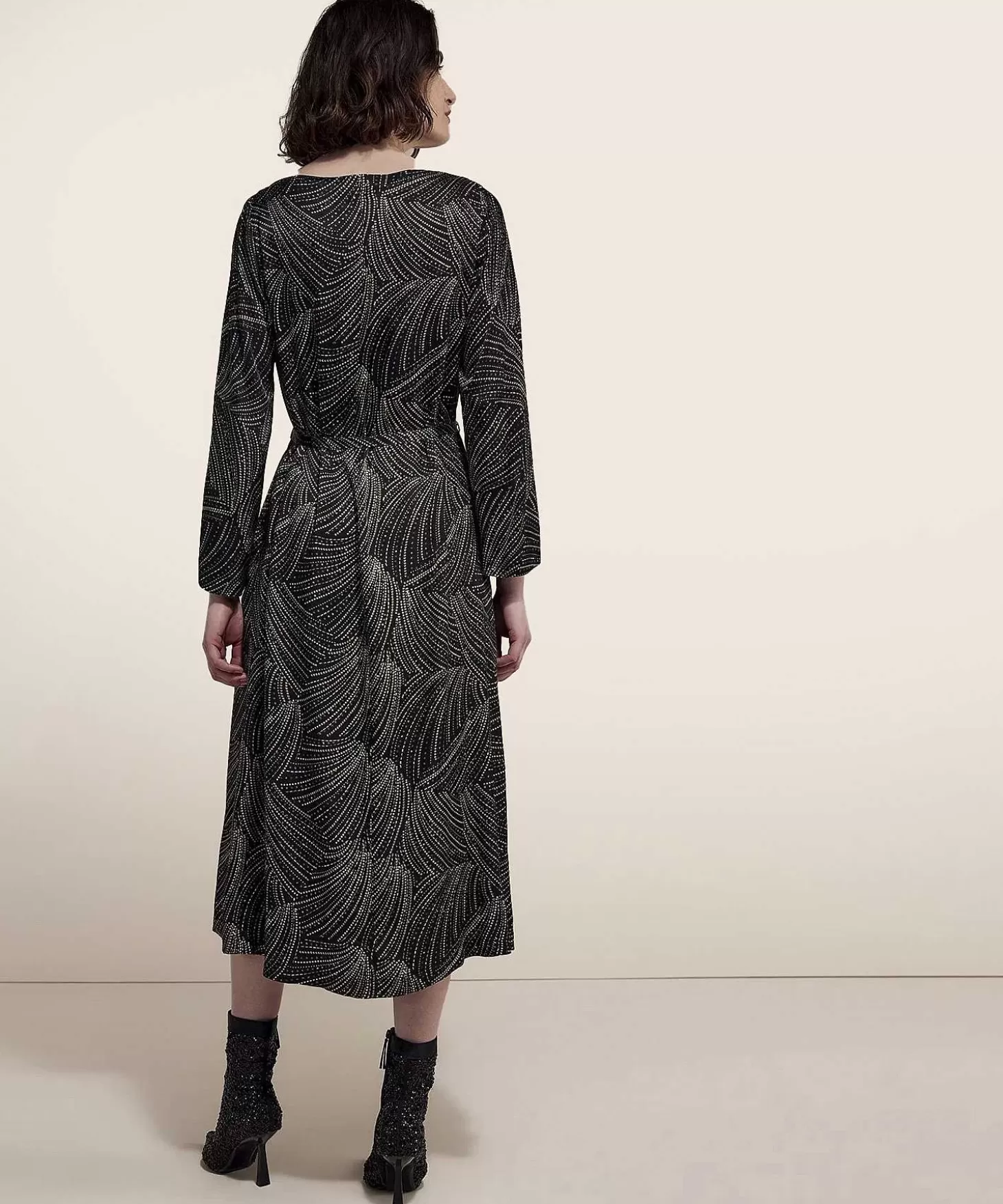 summum_jurk_boothals_met_print_3.webp Summum Jurk Boothals Met Print Discount