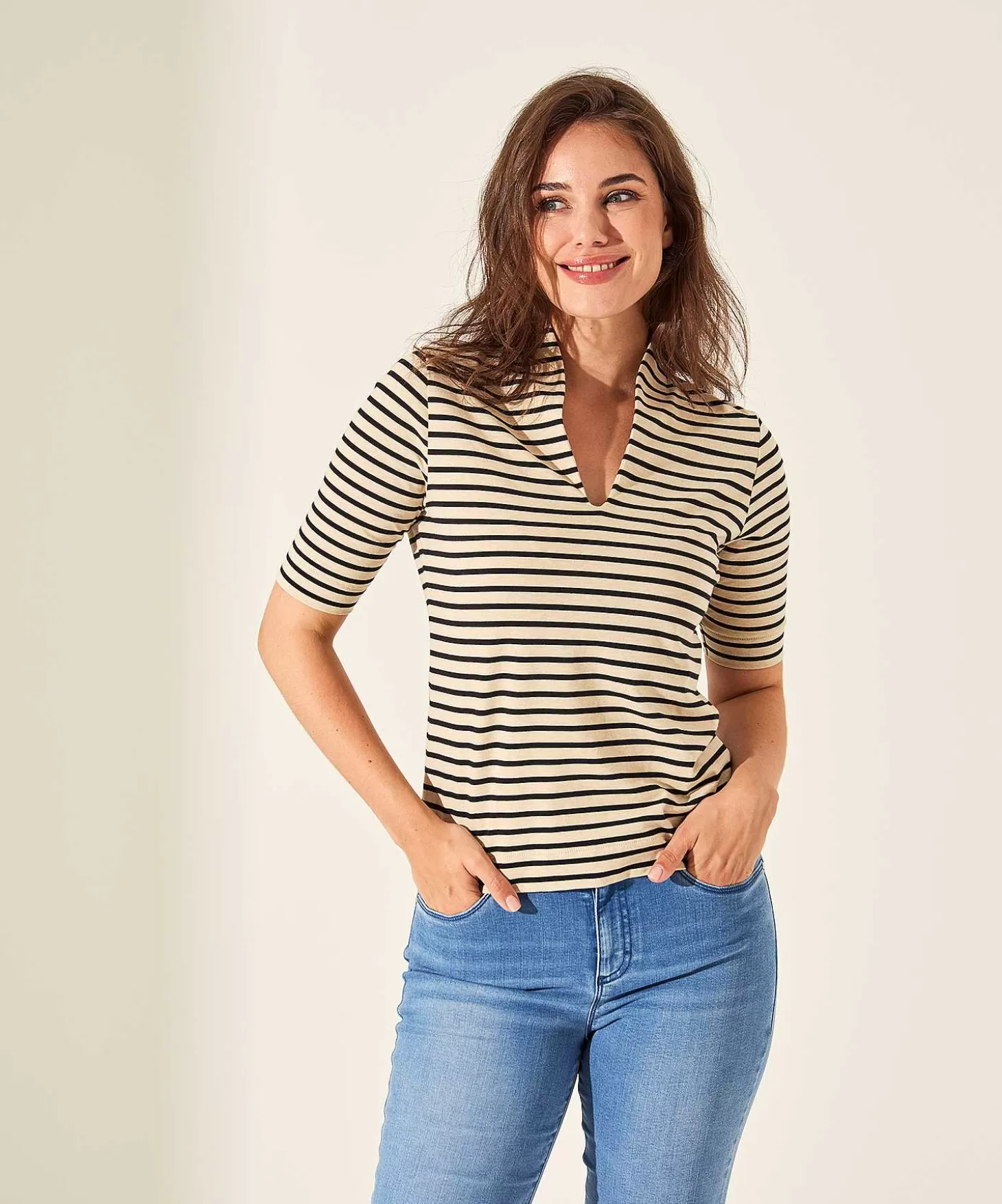 tulpshirt_korte_mouw_bretonse_streep_1-5.webp * Tulpshirt Korte Mouw Bretonse Streep Online